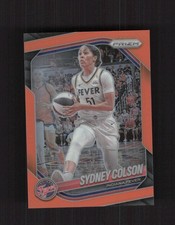 2025 Panini Prizm WNBA #1 Sydney Colson Orange Prizms #/99