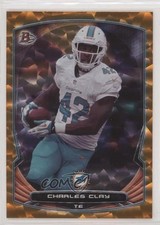 2014 Bowman Orange Ice 1/50 Charles Clay #27 5c9