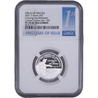 2021 S 25c Washington Silver Proof Quarter  ~ NGC PF 70 - Crossing the Delaware