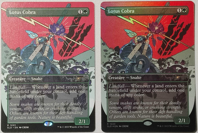 MTG Secret Lair Lotus Cobra #1223 -SLD Ssssssnakesssss [UPick Foil