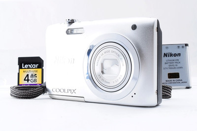 Nikon COOLPIX A100 ⏯️ Silver 20.0MP 5x Optical Zoom Compact