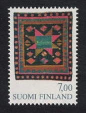 Finland Bridal rug Traditional Arts 1976 MNH SG#899 MI#894