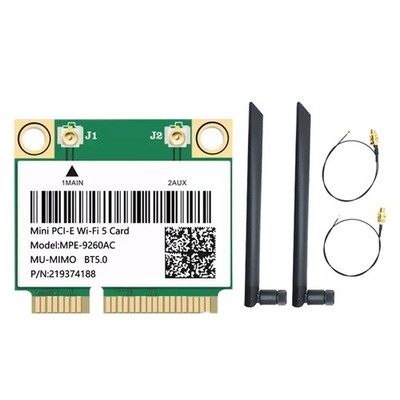 9260AC WLAN-Karte 2033M 2,4G/5G Dualband Gigabit-WLAN-Netzwerkkarte BT5.0 M5931