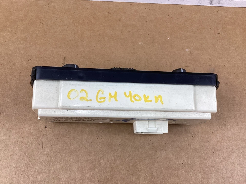 2000-2002 GMC Yukon Roof Mounted Auxiliary AC Heater Climate Control 15748171 - Image 3 of 4