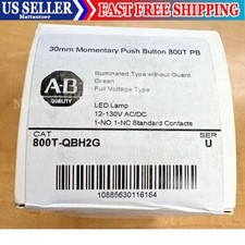 ALLEN-BRADLEY 800T-QBH2G Momentary Push Button Green NEW  SEALED BOX US Free Tax