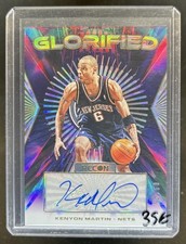 2023-24 Panini Recon Kenyon Martin Glorified Signatures Auto #/149 Nets