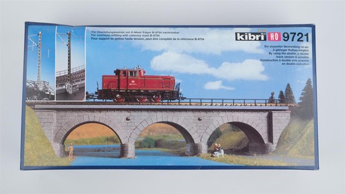 Puente de arco de piedra recto Kibri H0 9721 | Condition: Gebraucht