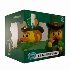 TUBBZ Boxed Edition: St Patrick's Day - Leprechaun Cosplaying Rubber Duck Vinyl 