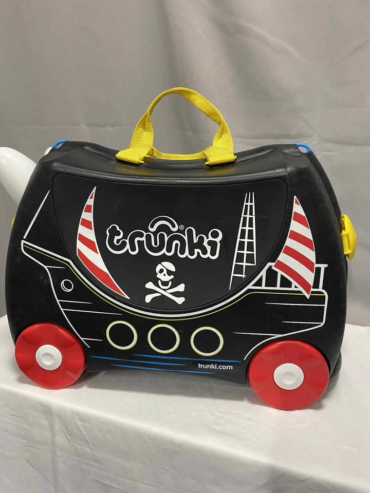 Maleta rígida Trunki Ride On equipaje de mano para niños Pedro El barco pirata Foto 2 de 4