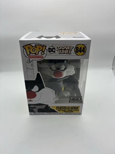 Funko Pop! DC Looney Tunes Sylvester As Batman FYE Exclusive #844 Protector
