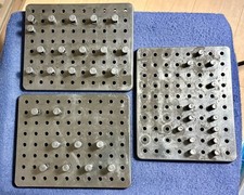 Craftsman Werkzeugkiste Schrank Sae/Metrisch Steckschlüssel Organizer Tablett 3er Set - 965287 USA