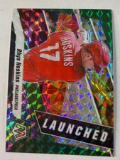 2021 Panini Mosaic #L5 Rhys Hoskins Launched Green Mosaic