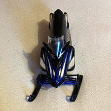NewRay Yamaha RX-1 2006 1:12 Diecast Snowmobile Model Blue/Black/Silver