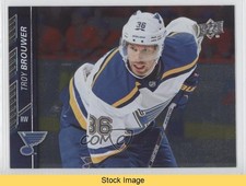 2015-16 Upper Deck Silver Foil Board Troy Brouwer #415 READ uv1