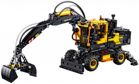 LEGO Technic 42053 Volvo EW160E Excavator 1166pc Box Dented Sealed Retired