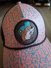 Buc-ees Beaver Pink Animal Print Trucker Hat ...