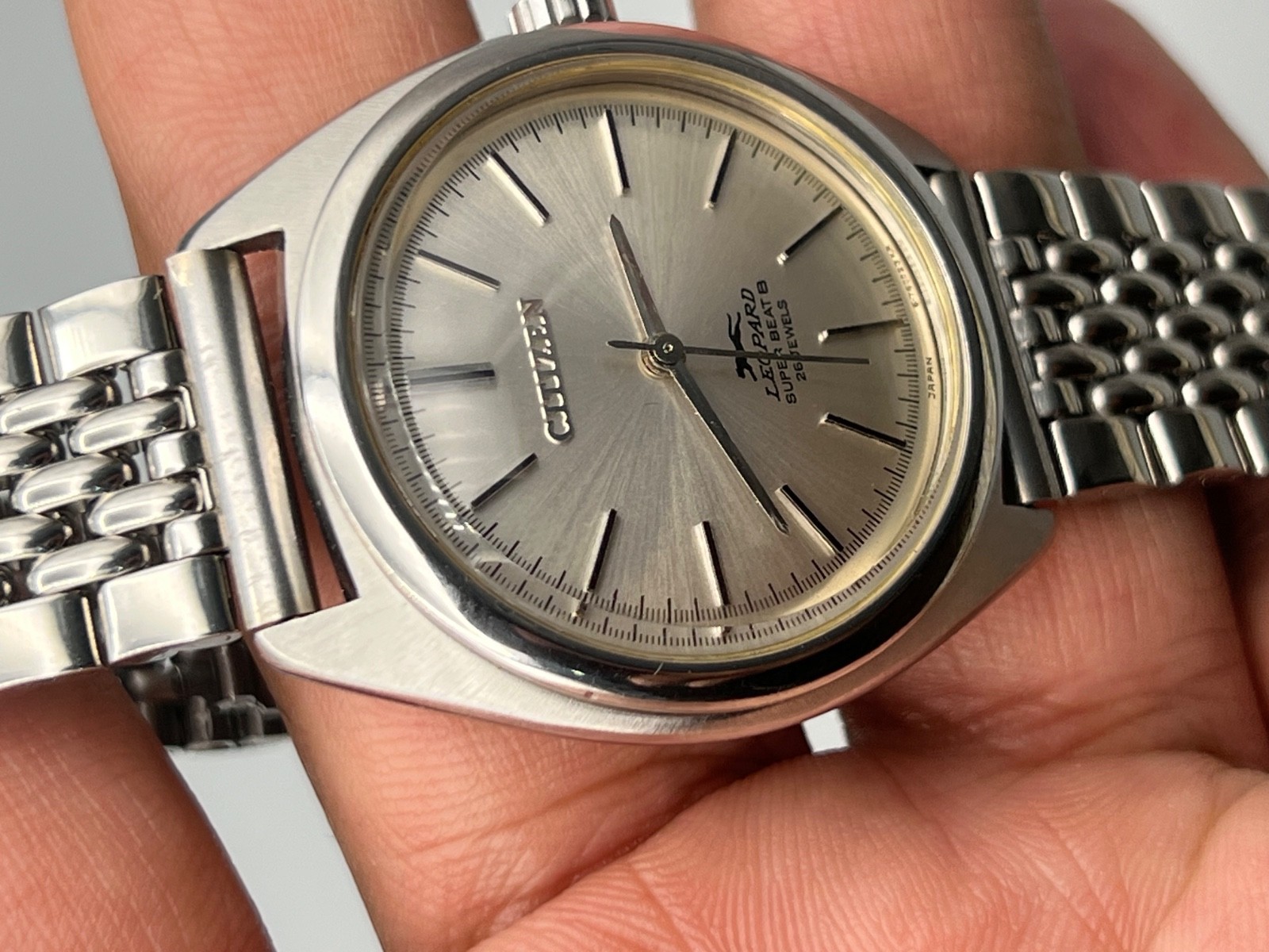 citizen automatic leopard super beat 8 silver col… - image 5