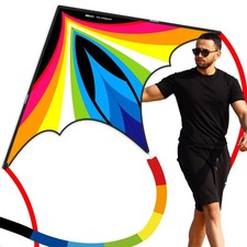 Triangular-Shaped Kite - Easy to Control, with an Eye-catching Design, it is ...