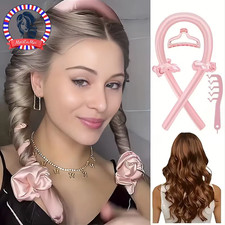 5Pcs Styling Set 4-In-1 Heatless Curling Set Hair Stick Headbands Clips Wide Too
