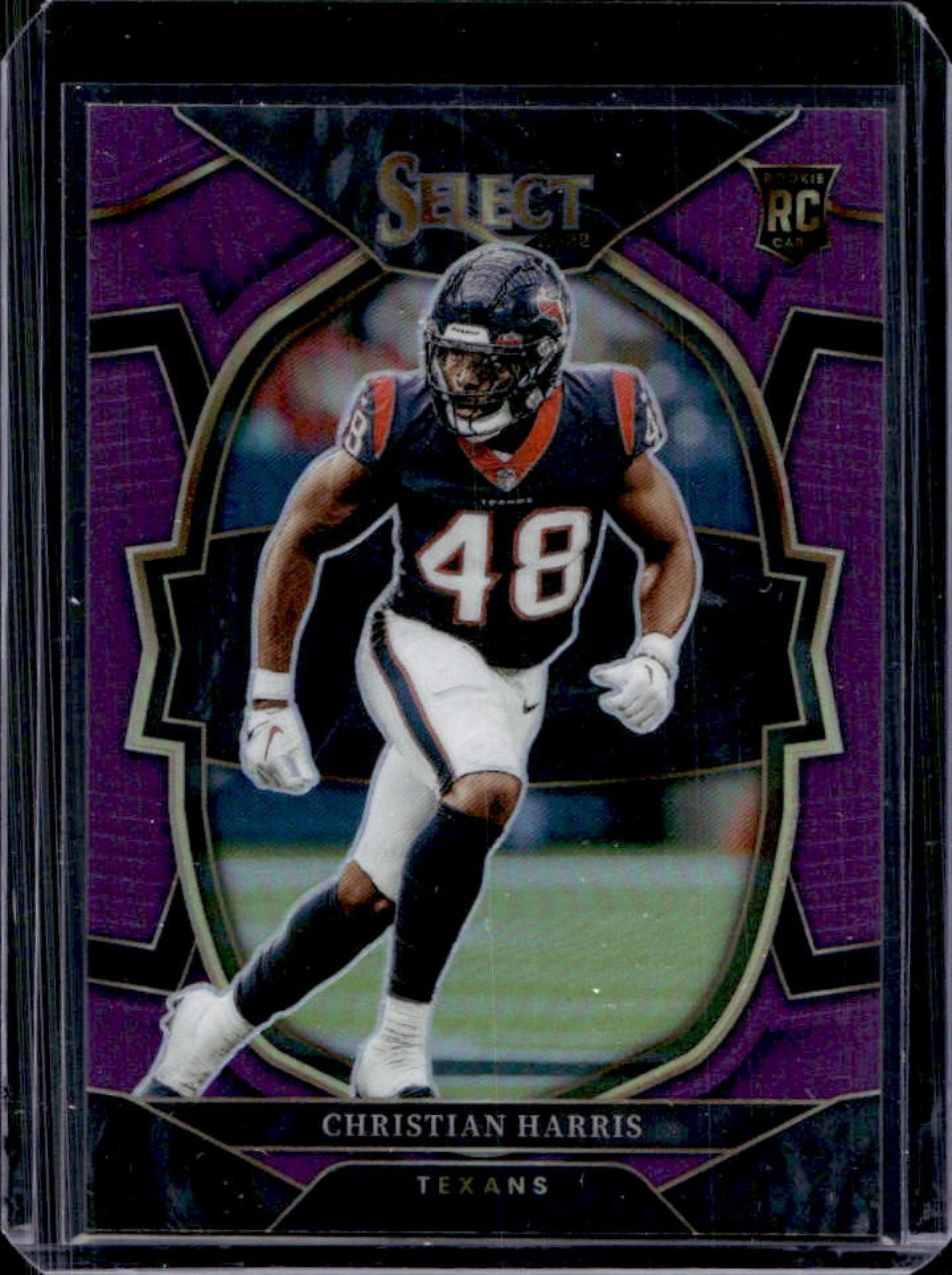 Christian Harris Panini Select #49 Purple