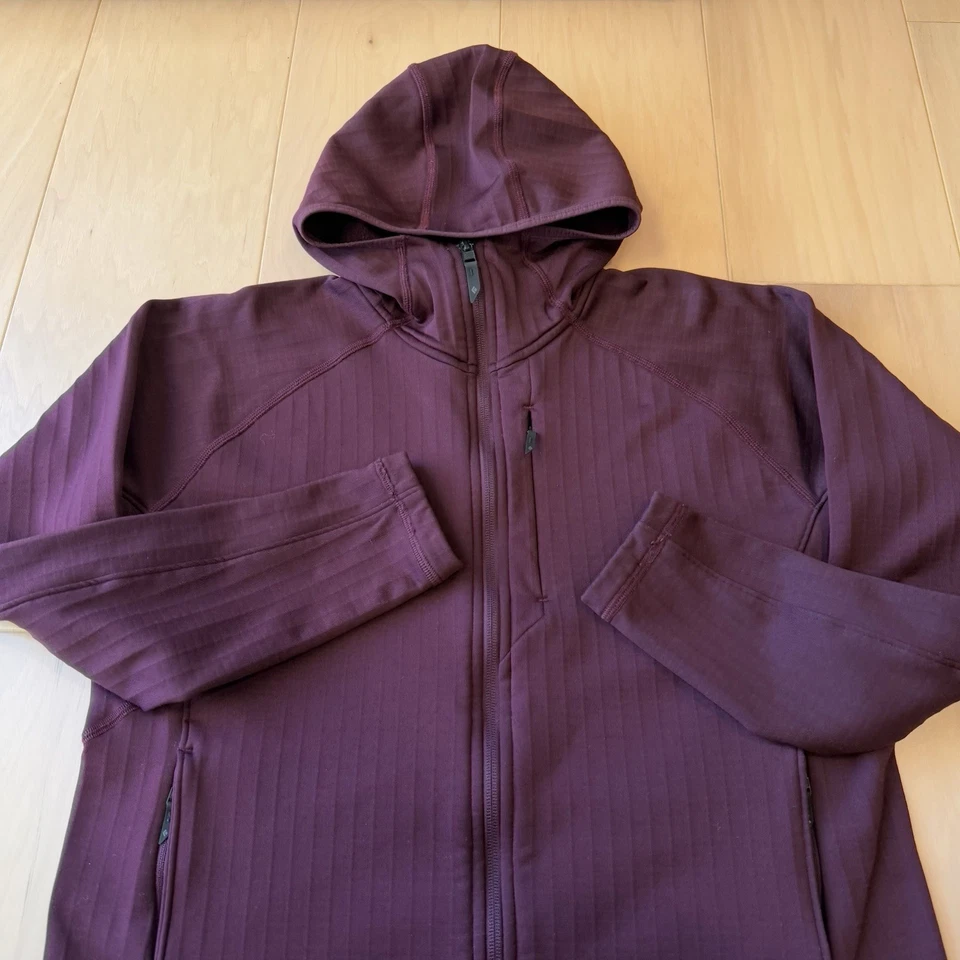Black Diamond Factor Hoody Women's Large Maroon Regulator Fleece Light Jacket - Image 4 of 4