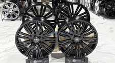 4 22x9.5 Gloss Black Wheels Rims Land Rover Range Rover Autobigraphy Hse 5x120