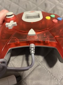Dreamcast Controllers Red and Grey with Memory Card Lot of 2