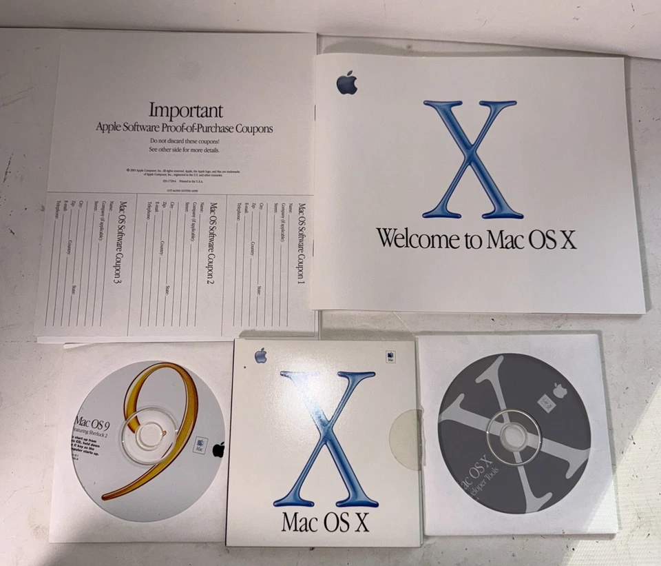 Mac OS X 10.0 Original Retail M7686LL/A - Image 4 of 4