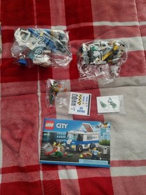 LEGO City 60142 Money Transporter Retired 2017 DAMAGED BOX Bags Sealed