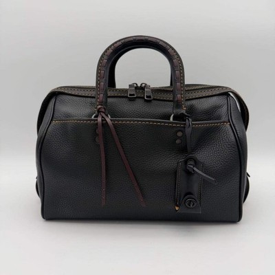 コーチ ミニボストンバッグ COACH 33689 COACH Rogue Satchel Handbag Mini Boston Bag 86918 JAPAN | eBay