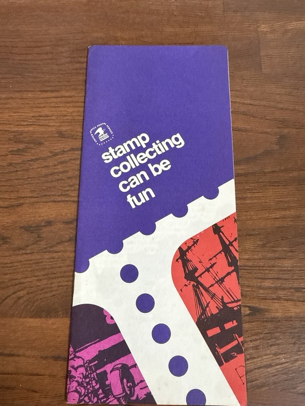 Vintage 1972 USPS Pamphlet – “Stamp Collecting Can Be Fun” – Philately Brochure
