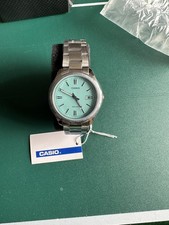 Casio Classic Unisex Armbanduhr Quarz, 38 mm Edelstahl, Türkis NEU & OVP✅