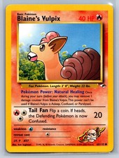 Blaine's Vulpix 65/132 Common Gym Heroes Pokemon Unlimited Lightly Played on eBay