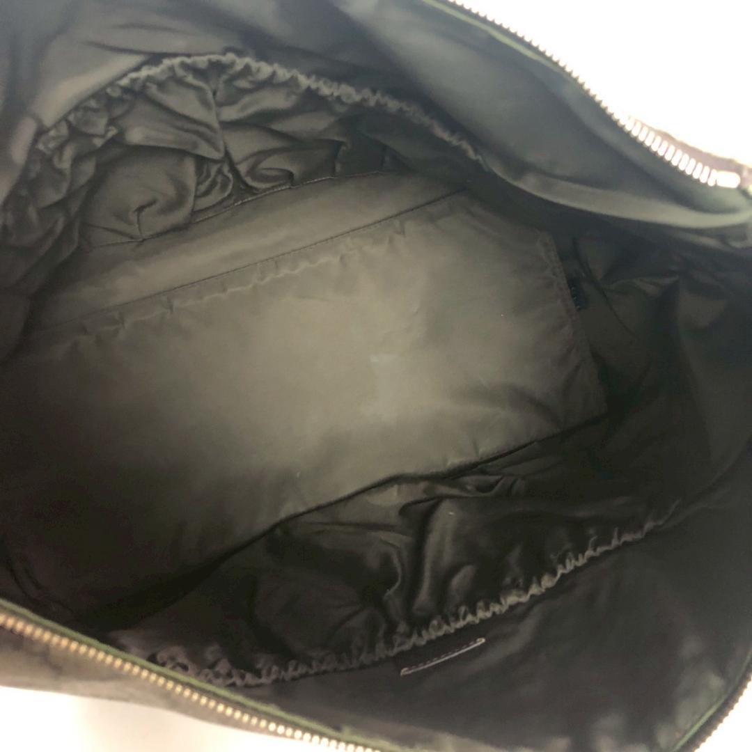 GUCCI GG Shoulder Bag Ziplock Leather PVC Brown Beige Gold Hardware From Japan thumbnail 10