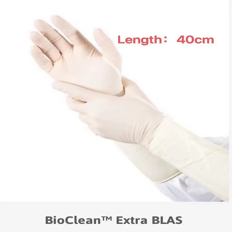 Ansell Bioclean Extra Blas (1 Pair)16 Inch Disposable Latex Cleanroom Glove ISO  - image 3 of 4