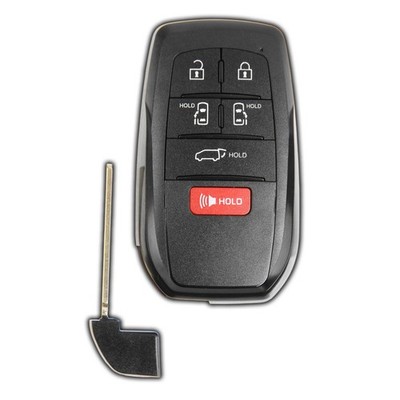 Remote Key Fob 6-Button for 2021 - 2024 Toyota Sienna (HYQ14FBX, 8990H-08010)