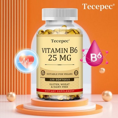 Vitamin B Complex Supplement Healthy Nervous System &Brain Function-120 Capsules