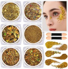 Glitter for face, body, and hair.