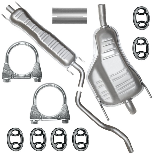 SchalldäMpferset Auspuffanlage Auspuff FüR Opel Zafira B 05-14 1.6 Montagesatz-image