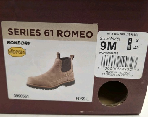 RedHead Series 61 Romeo Boots Fossil Tan 3990551 Waterproof Men's Size 9 M - Picture 9 of 9