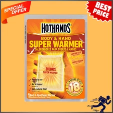 HotHands Body & Hand Super Warmers -18 Hours of Heat - (3 Pack)