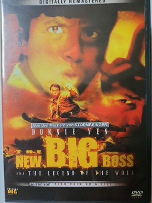 DVD Film Eastern. The New Big Boss. The Legend Of The Wolf. FSK 18.