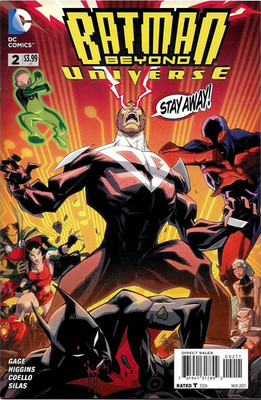 BATMAN BEYOND UNIVERSE #2  DC COMICS  NOV 2013  NM  1ST PRINT