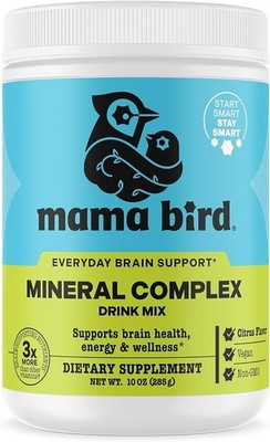 Mama Bird Prenatal Mineral Supplement Powder Complex citris flavor 30 servings