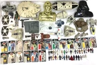 VINTAGE KENNER STAR WARS ACTION FIGURE VEHICLE & PARTS LOT DAGOBAH 12" BOBA FETT