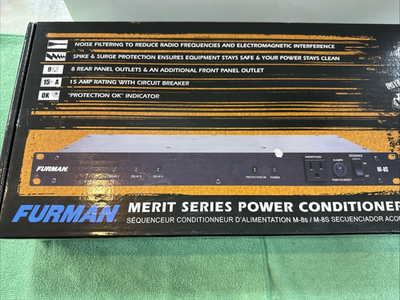 Furman M-8S 15A Power Conditioner with Power Sequencing for sale
