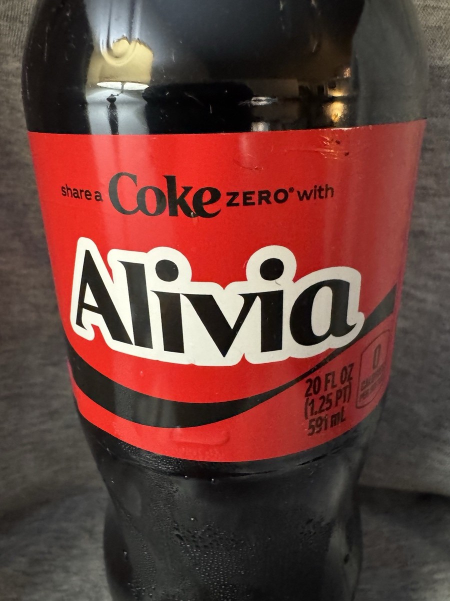 Share a Coke with Alivia 2025 Personalized Gift Coca~Cola Bottle