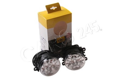 Tagfahrlicht Satz LED Rund 90mm DLR TFL 12/24V Day Light MAGNETI MARELLI OEM