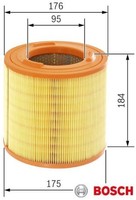 Bosch F026400183 Luftfilter Luftfiltereinsatz FüR Nissan