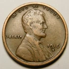1916 S Lincoln Wheat Cent Penny VF-EF   "Actual Coin Pictured"
